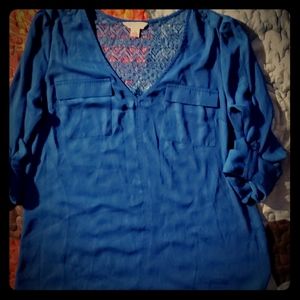 Blue blouse
